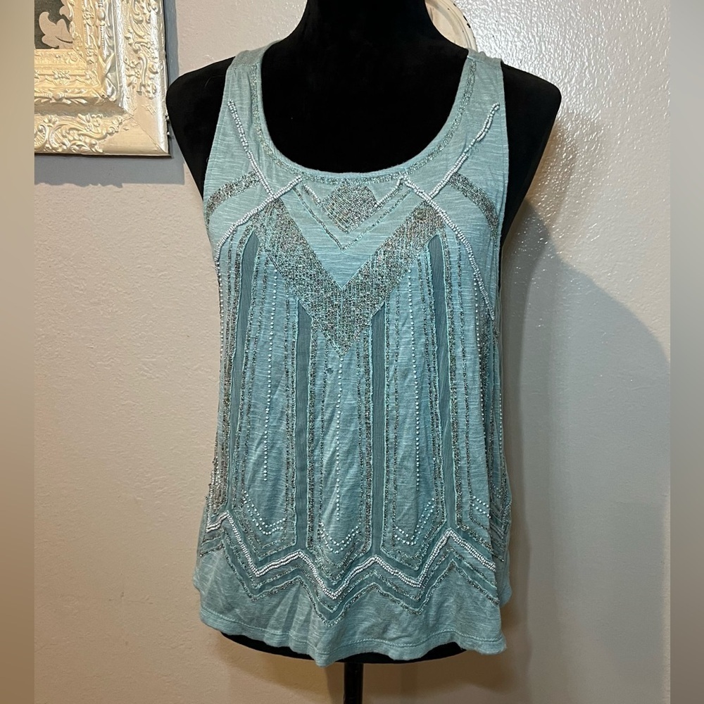 Kimchi Blue beaded Sleeveless Tank - Picture 3 of 11